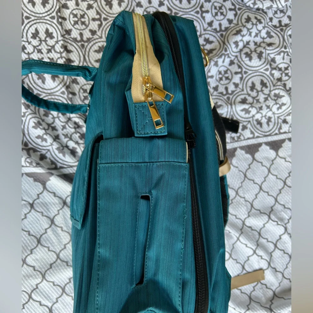 Vibrant Blue diaper backpack